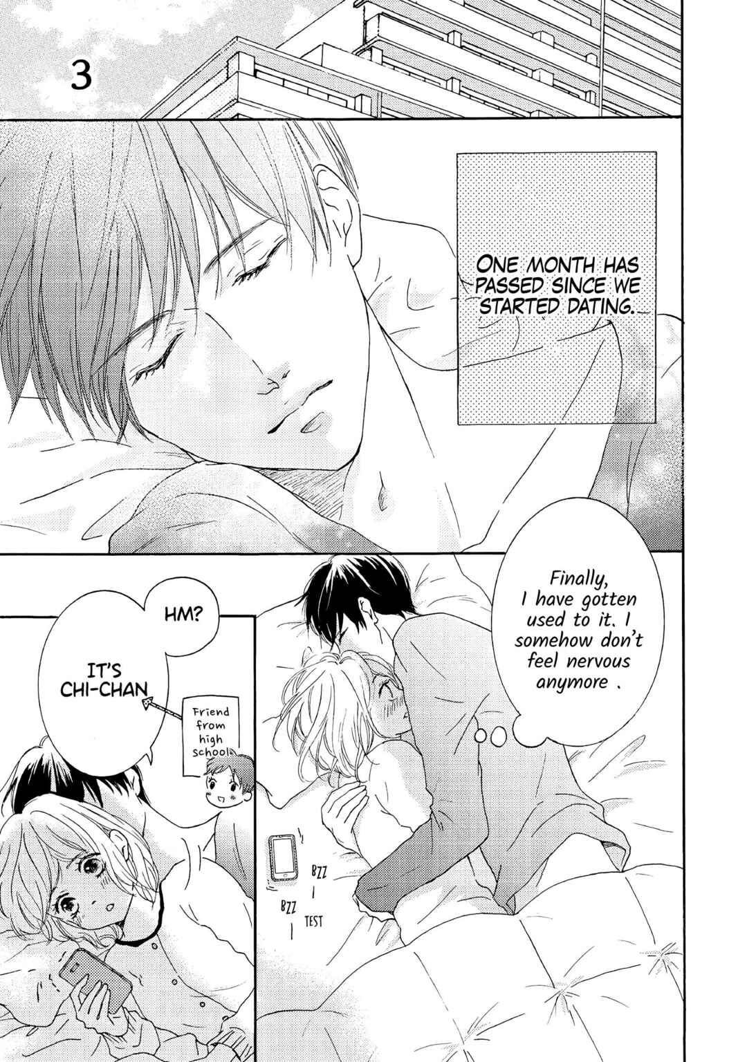 Page 1 Chapter 3 152-senchi 62-kiro no Koibito