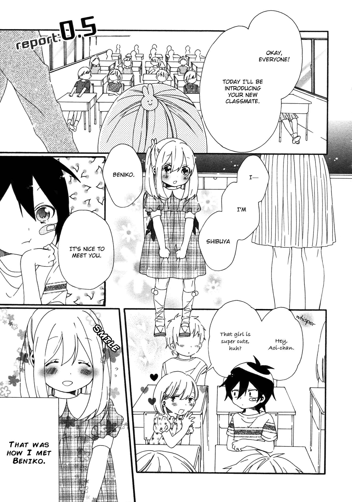 Page 1 Chapter 0.5 Bousou Girls-Teki Mousou Renaiteki Suteki Project