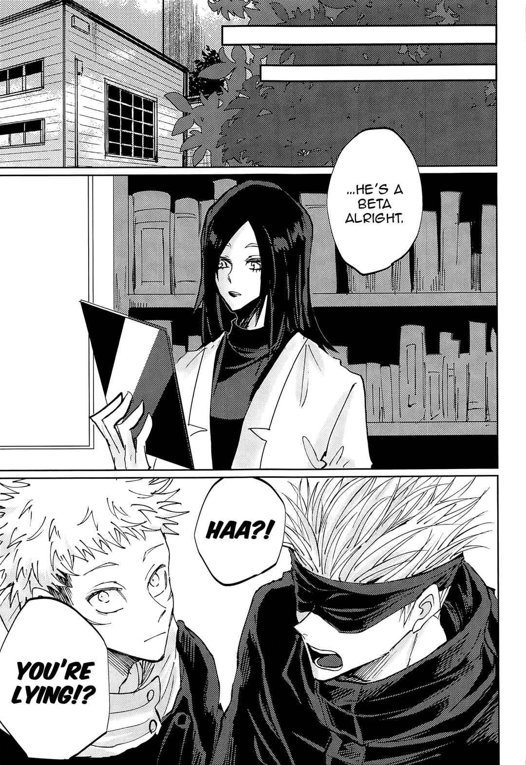Page 36 Chapter Unknown_3784 Jujutsu Kaisen - Adabana wa Eien wo Chikaenai (Doujinshi)