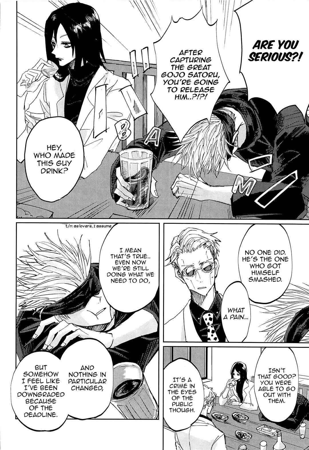 Page 5 Chapter Unknown_3784 Jujutsu Kaisen - Adabana wa Eien wo Chikaenai (Doujinshi)