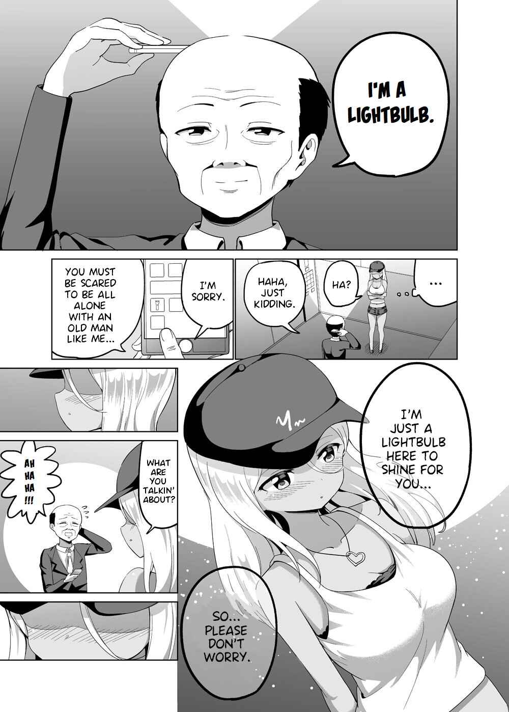 Page 3 Chapter Unknown_9d1e A Story about Being Trapped in an Elevator with a Black Gyaru
