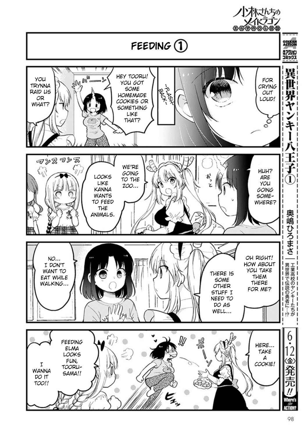 Page 2 Chapter 34 Kobayashi-san Chi no Maid Dragon - Elma OL Nikki