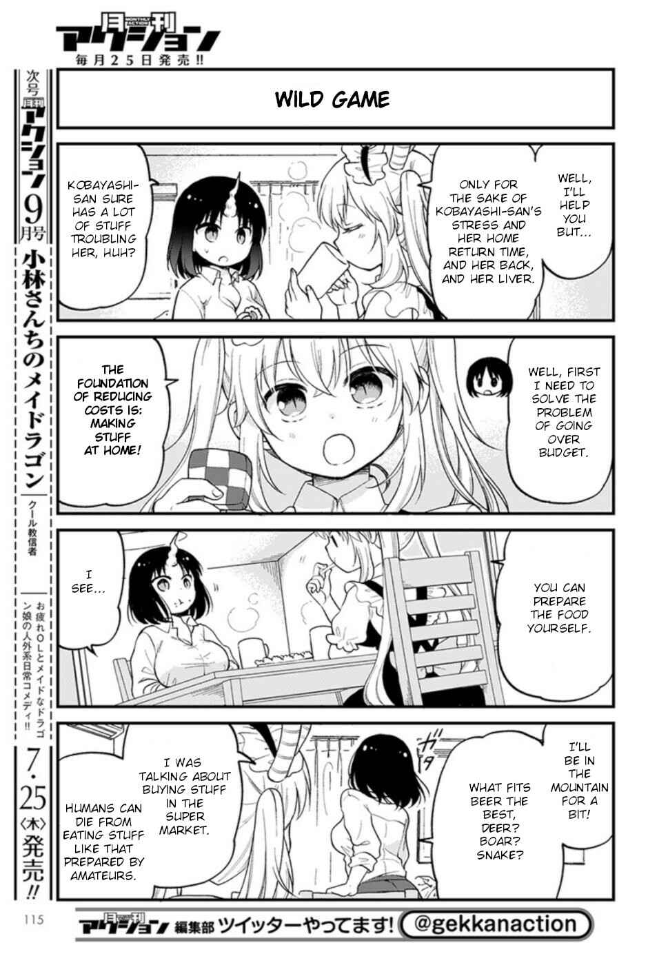Page 5 Chapter 23 Kobayashi-san Chi no Maid Dragon - Elma OL Nikki