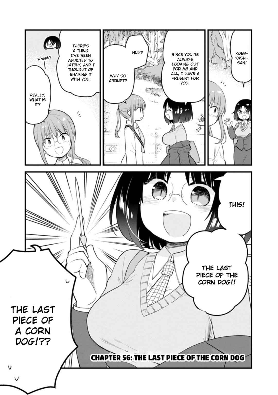 Page 1 Chapter 56 Kobayashi-san Chi no Maid Dragon - Elma OL Nikki