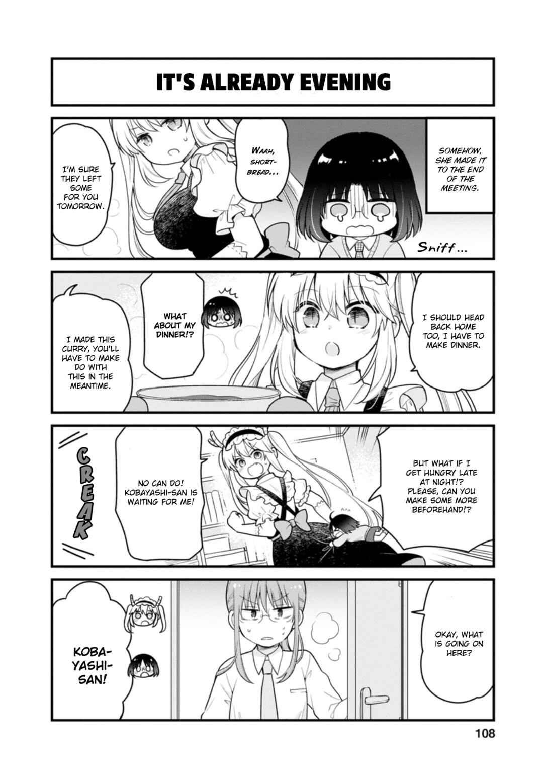 Page 12 Chapter 52 Kobayashi-san Chi no Maid Dragon - Elma OL Nikki