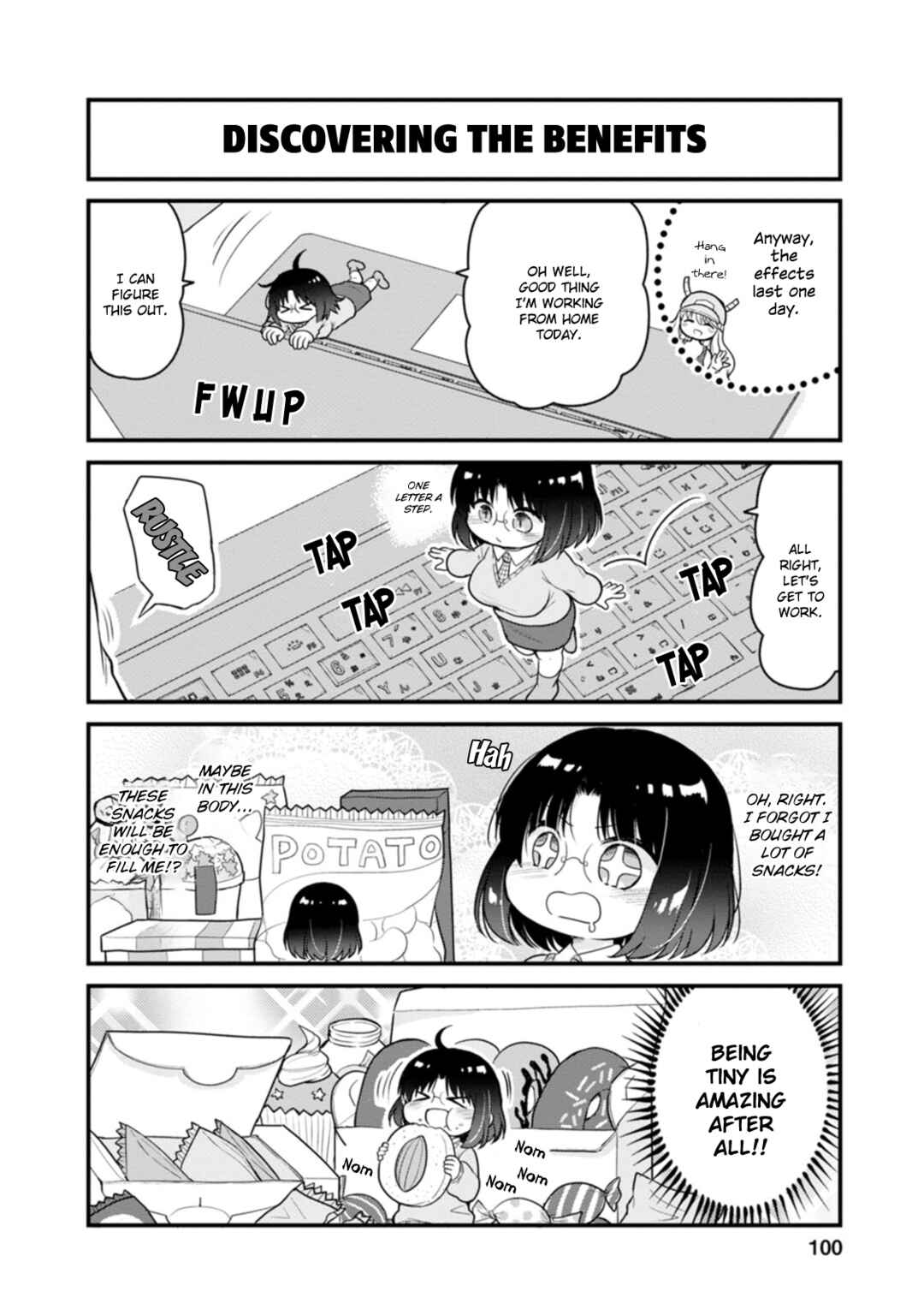 Page 4 Chapter 52 Kobayashi-san Chi no Maid Dragon - Elma OL Nikki