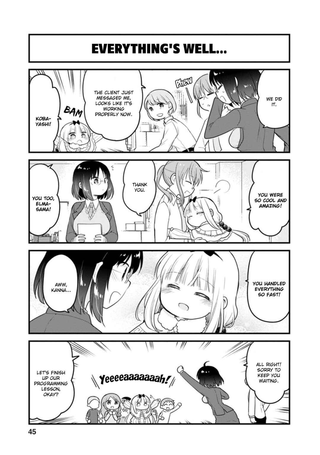 Page 13 Chapter 57 Kobayashi-san Chi no Maid Dragon - Elma OL Nikki