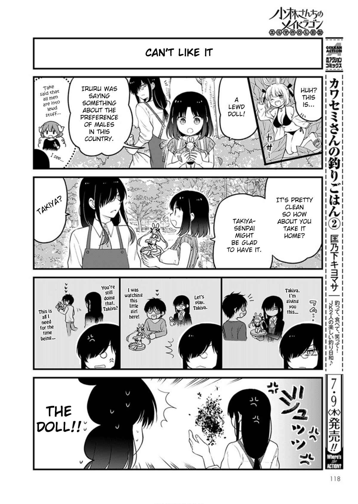 Page 10 Chapter 35 Kobayashi-san Chi no Maid Dragon - Elma OL Nikki
