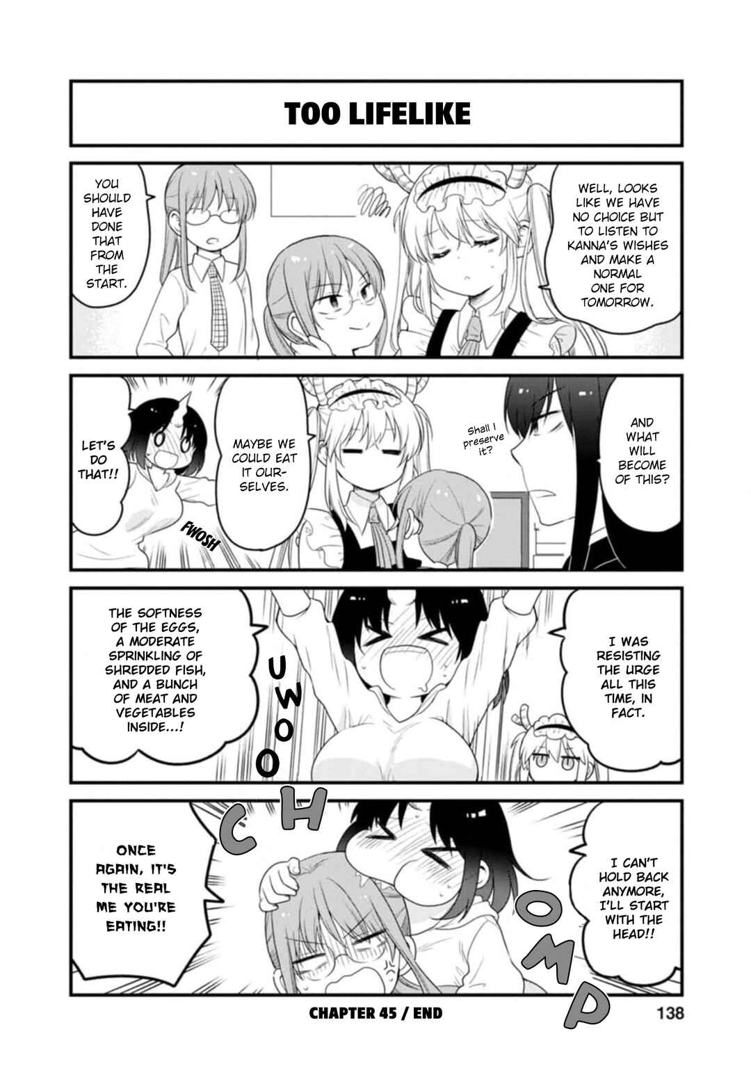 Page 14 Chapter 45 Kobayashi-san Chi no Maid Dragon - Elma OL Nikki