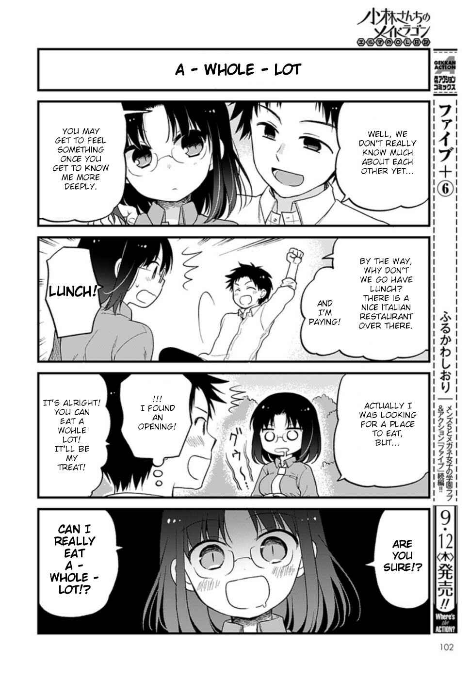 Page 8 Chapter 25 Kobayashi-san Chi no Maid Dragon - Elma OL Nikki