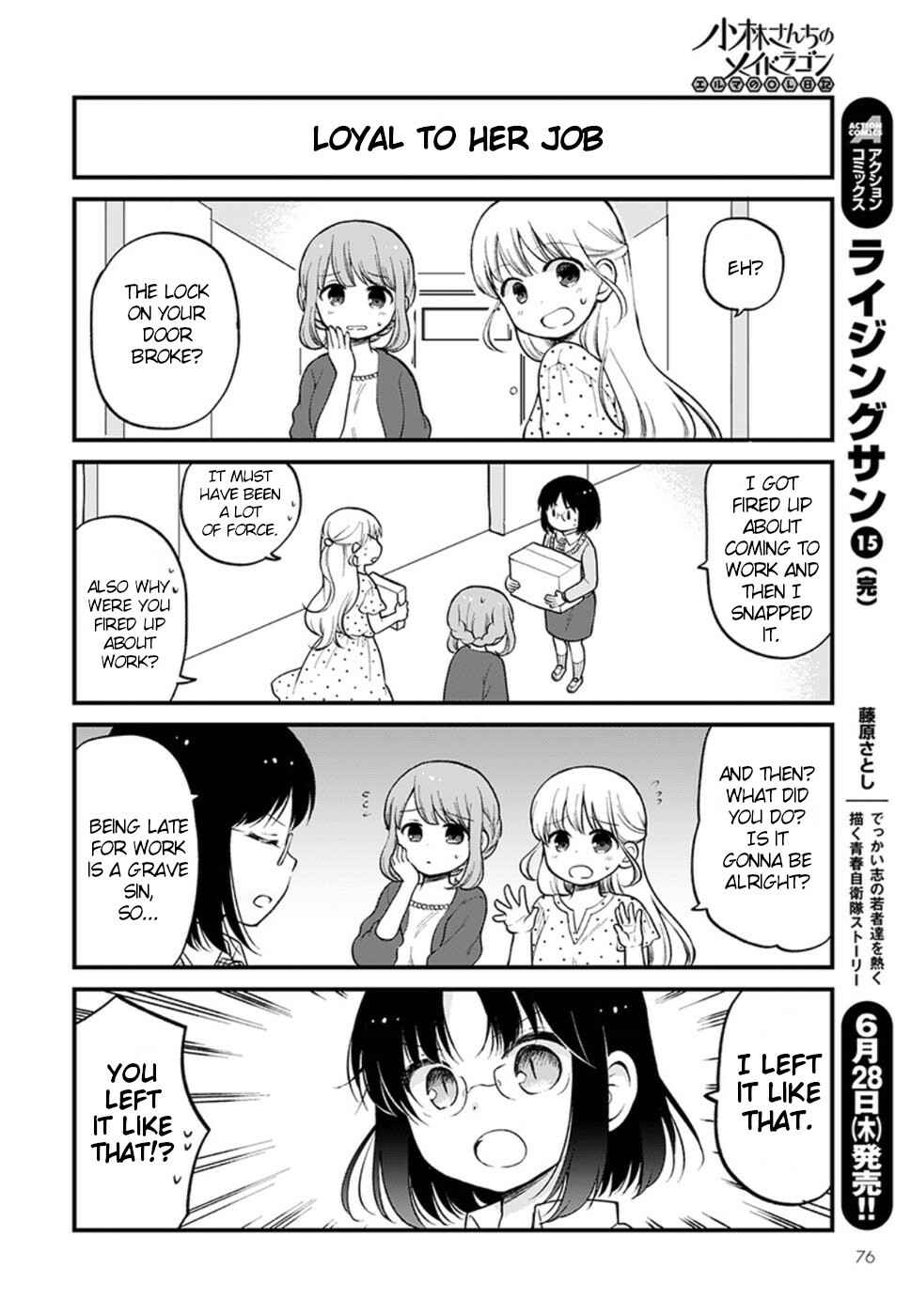 Page 2 Chapter 11 Kobayashi-san Chi no Maid Dragon - Elma OL Nikki