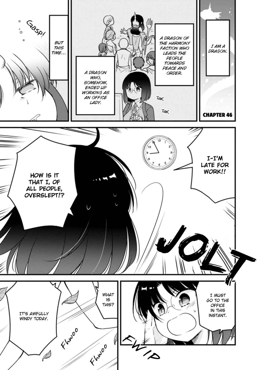 Page 1 Chapter 46 Kobayashi-san Chi no Maid Dragon - Elma OL Nikki