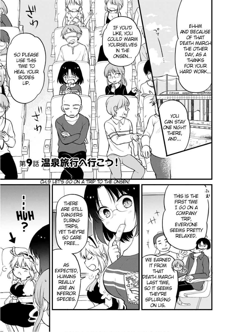 Page 1 Chapter 9 Kobayashi-san Chi no Maid Dragon - Elma OL Nikki