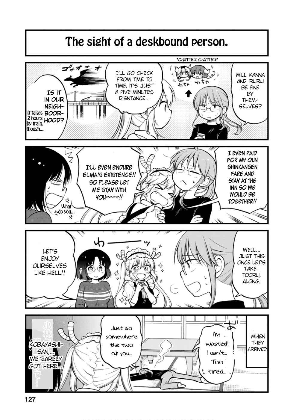 Page 3 Chapter 9 Kobayashi-san Chi no Maid Dragon - Elma OL Nikki