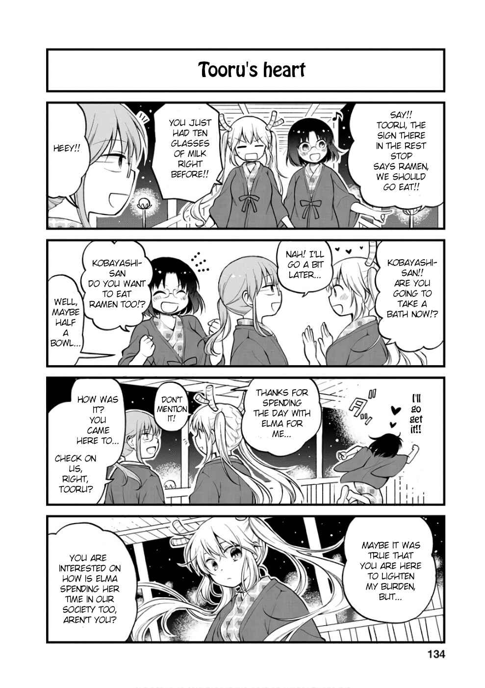 Page 9 Chapter 9 Kobayashi-san Chi no Maid Dragon - Elma OL Nikki