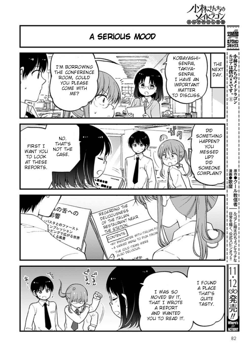 Page 2 Chapter 27 Kobayashi-san Chi no Maid Dragon - Elma OL Nikki