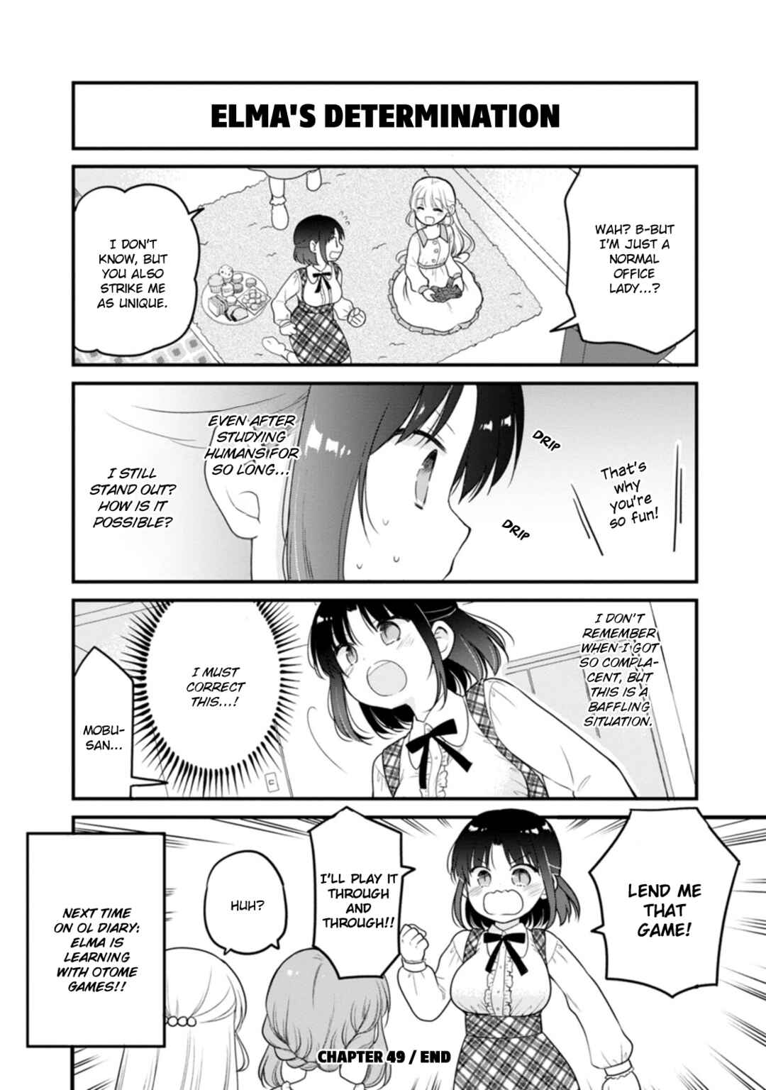 Page 14 Chapter 49 Kobayashi-san Chi no Maid Dragon - Elma OL Nikki
