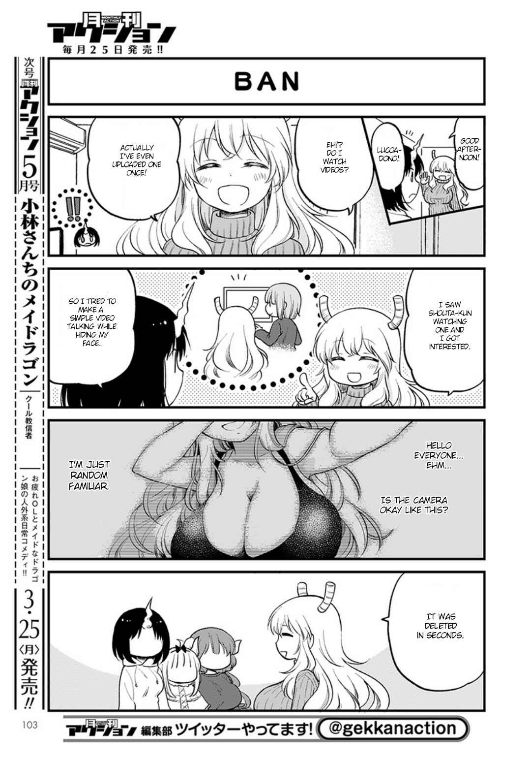 Page 5 Chapter 19 Kobayashi-san Chi no Maid Dragon - Elma OL Nikki
