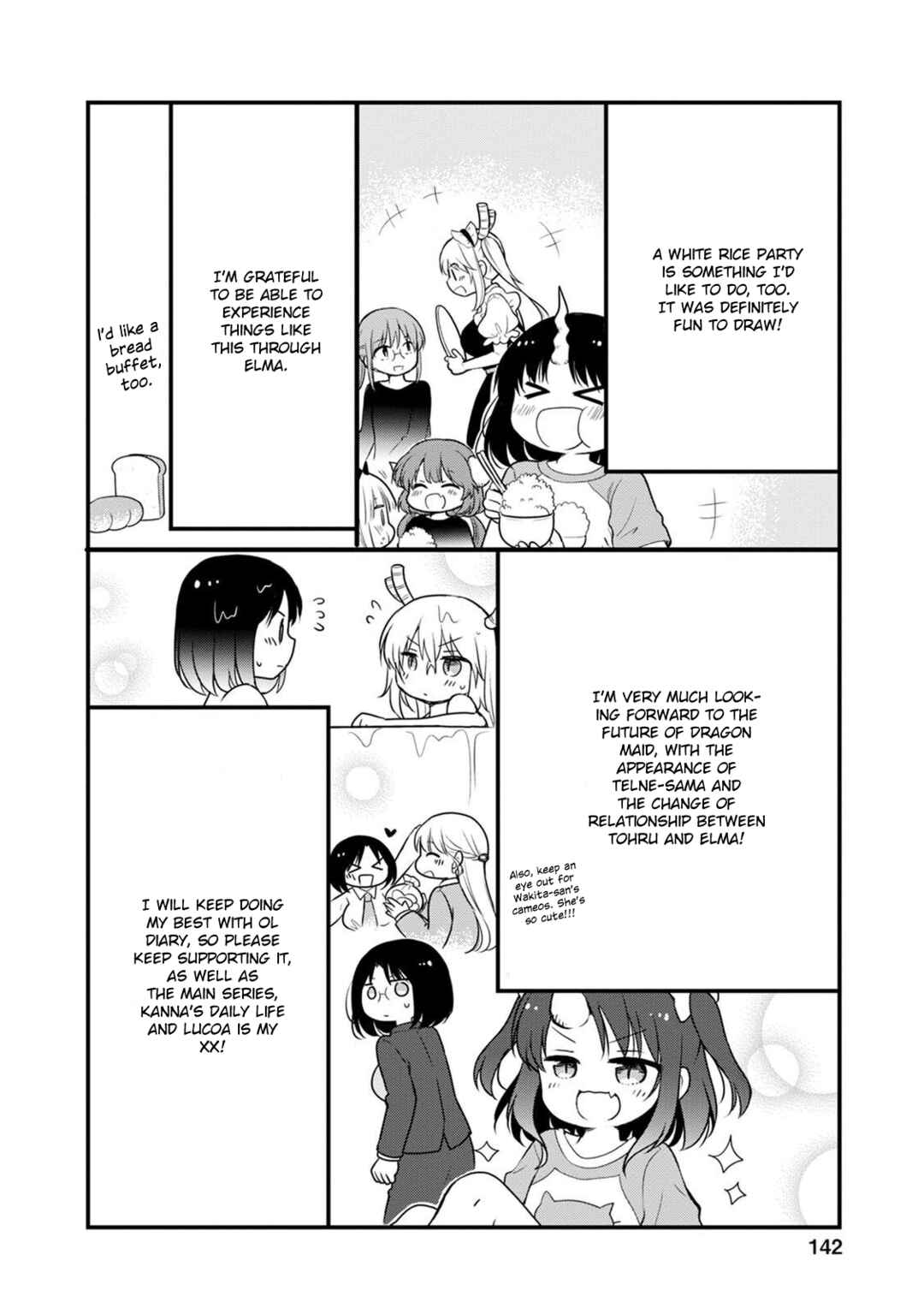 Page 2 Chapter 36.5 Kobayashi-san Chi no Maid Dragon - Elma OL Nikki