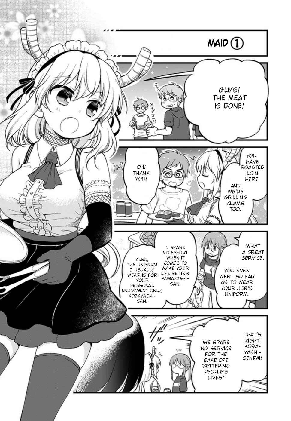 Page 7 Chapter 24 Kobayashi-san Chi no Maid Dragon - Elma OL Nikki