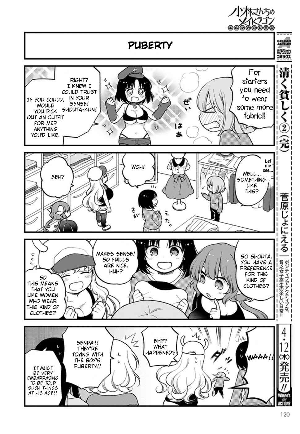 Page 10 Chapter 8 Kobayashi-san Chi no Maid Dragon - Elma OL Nikki