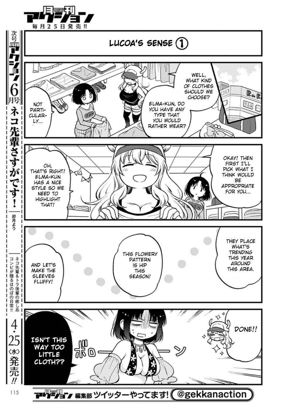 Page 5 Chapter 8 Kobayashi-san Chi no Maid Dragon - Elma OL Nikki