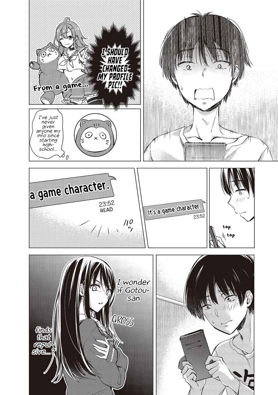 Page 4 Chapter 6 Gotou-san wa Furimukasetai!