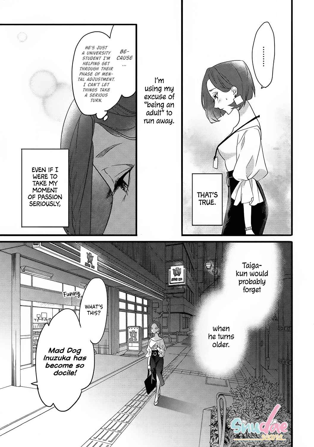 Page 33 Chapter 4 Jumpaku Dress ni Akaiito Kiss kara Hajimaru Dekiaikon