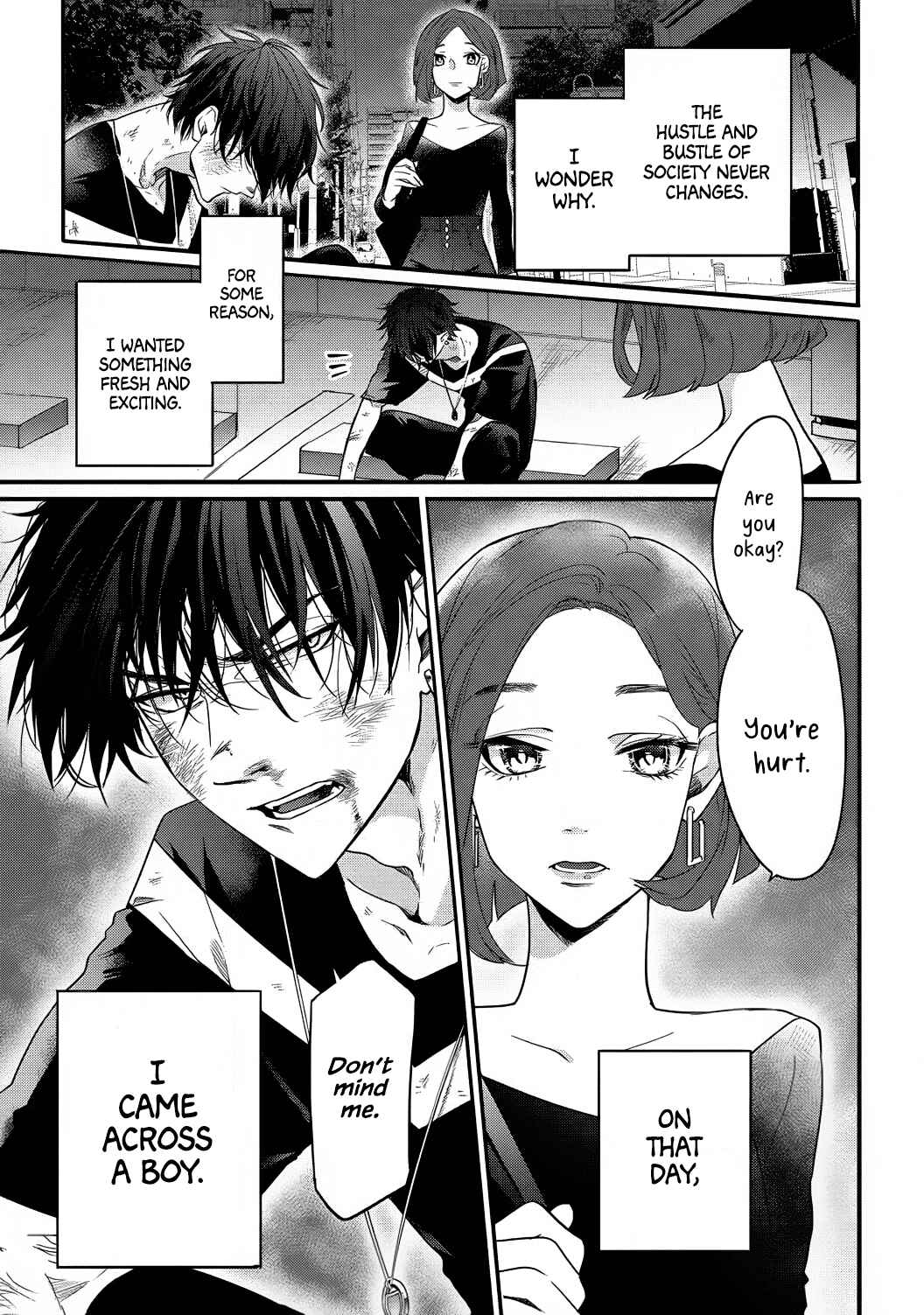 Page 5 Chapter 4 Jumpaku Dress ni Akaiito Kiss kara Hajimaru Dekiaikon