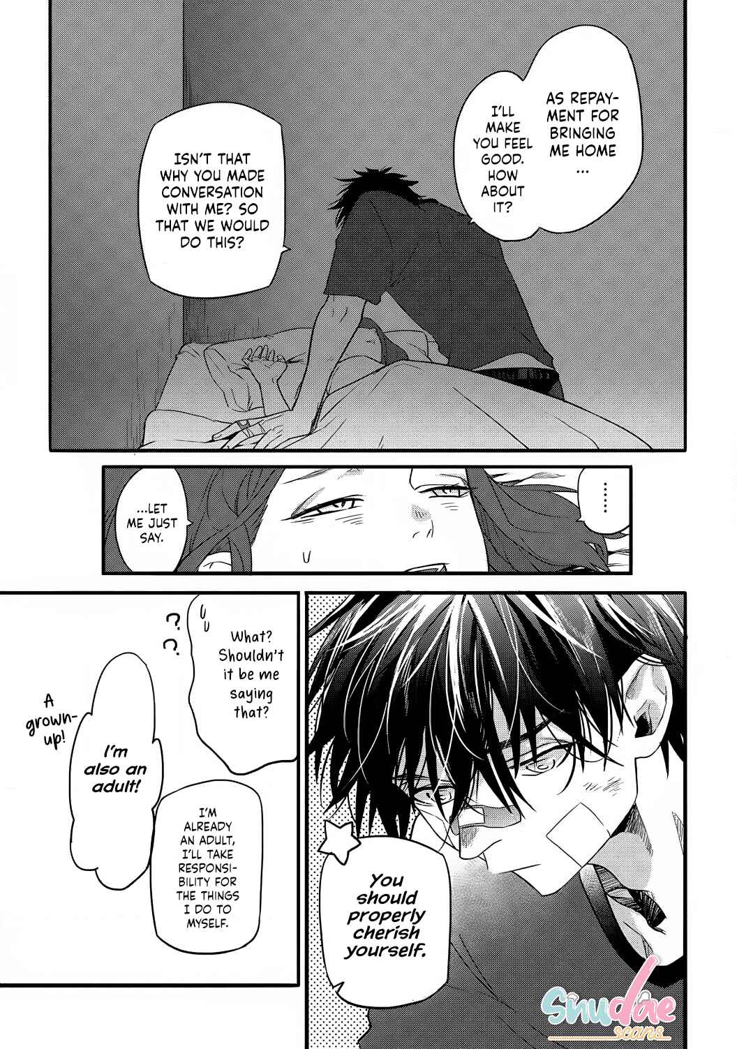 Page 9 Chapter 4 Jumpaku Dress ni Akaiito Kiss kara Hajimaru Dekiaikon