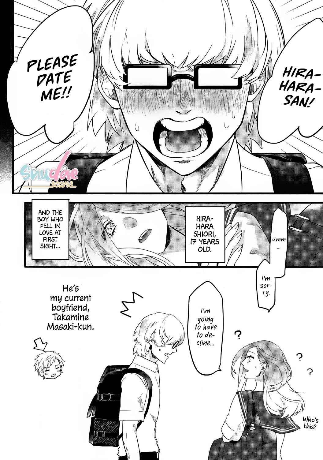 Page 8 Chapter 2 Jumpaku Dress ni Akaiito Kiss kara Hajimaru Dekiaikon