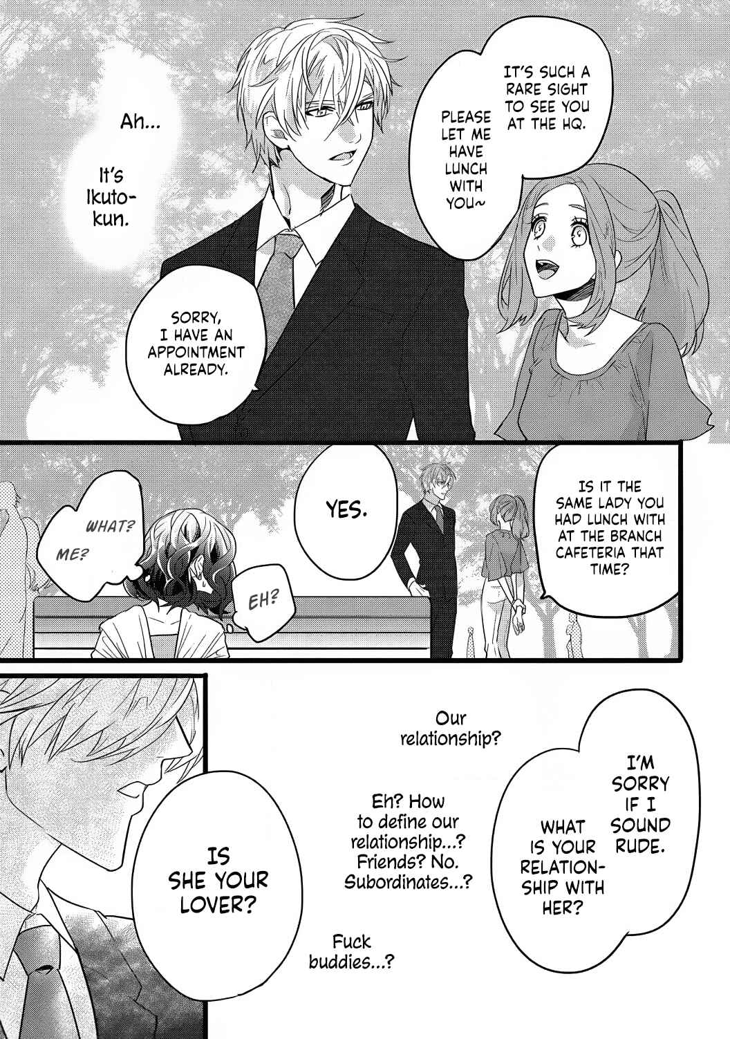 Page 25 Chapter 3 Jumpaku Dress ni Akaiito Kiss kara Hajimaru Dekiaikon