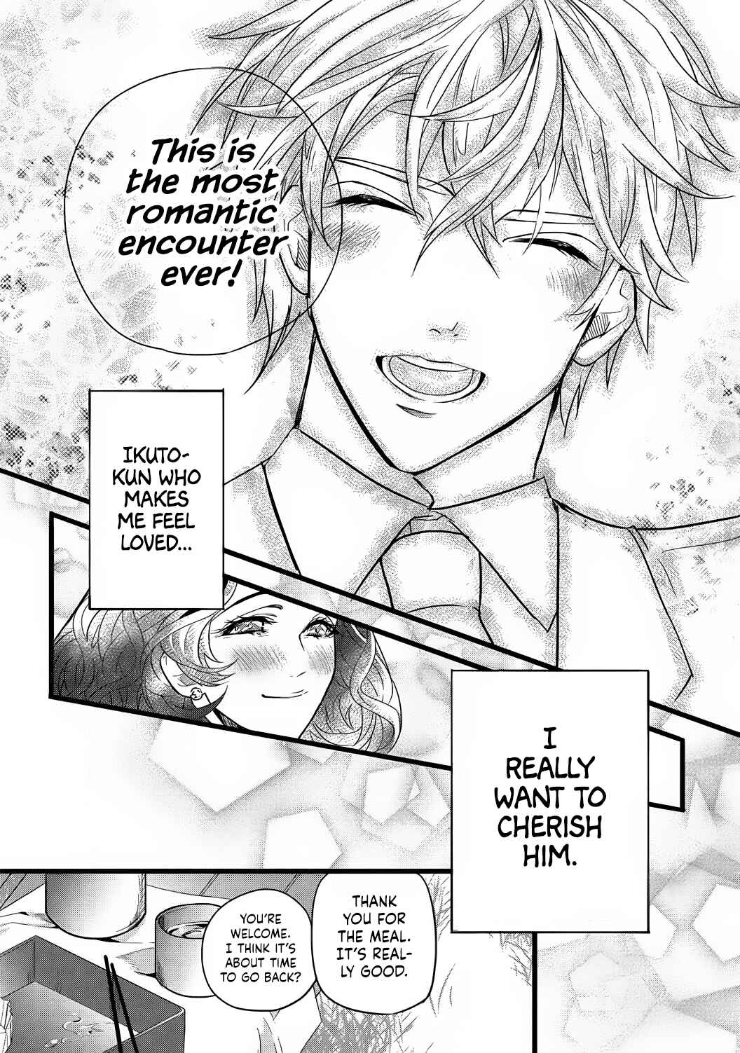 Page 34 Chapter 3 Jumpaku Dress ni Akaiito Kiss kara Hajimaru Dekiaikon