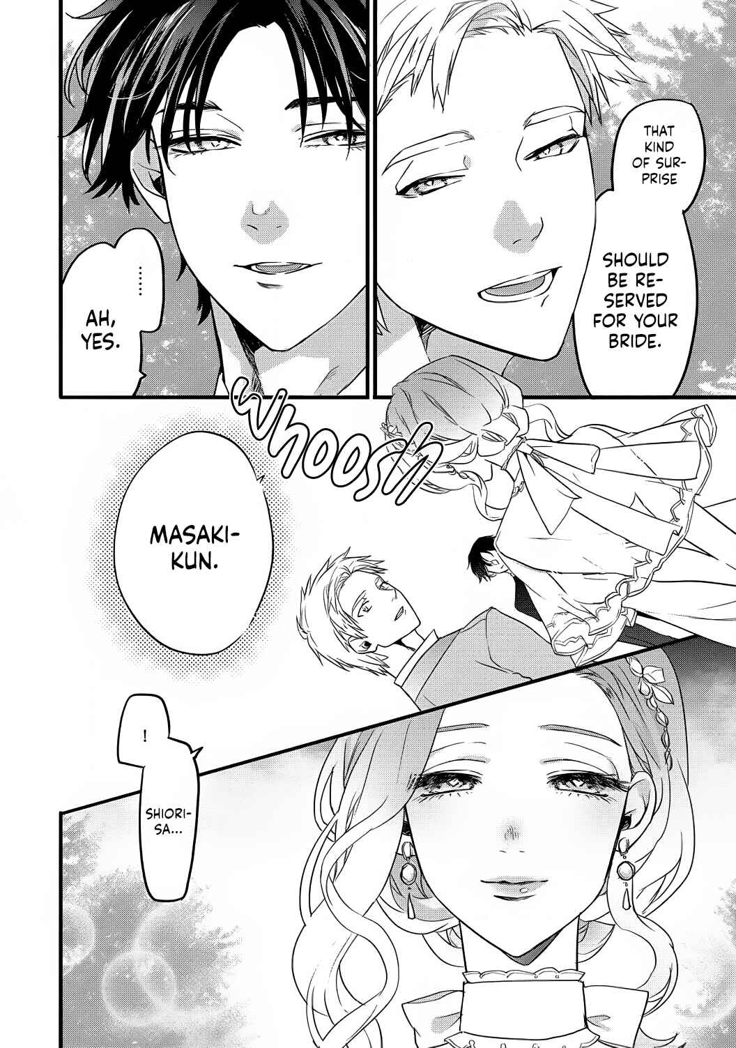 Page 6 Chapter 5 Jumpaku Dress ni Akaiito Kiss kara Hajimaru Dekiaikon