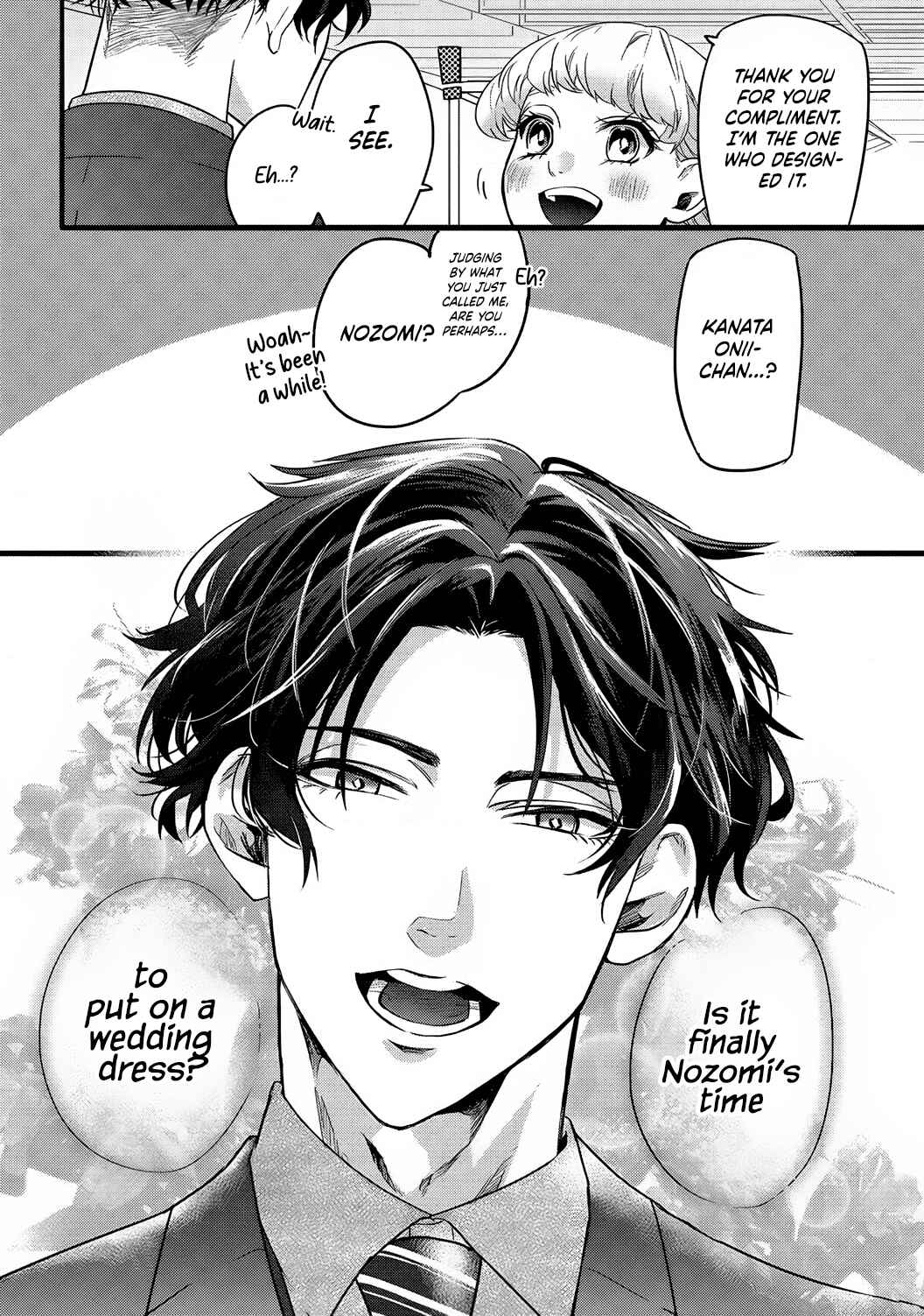 Page 12 Chapter 1 Jumpaku Dress ni Akaiito Kiss kara Hajimaru Dekiaikon