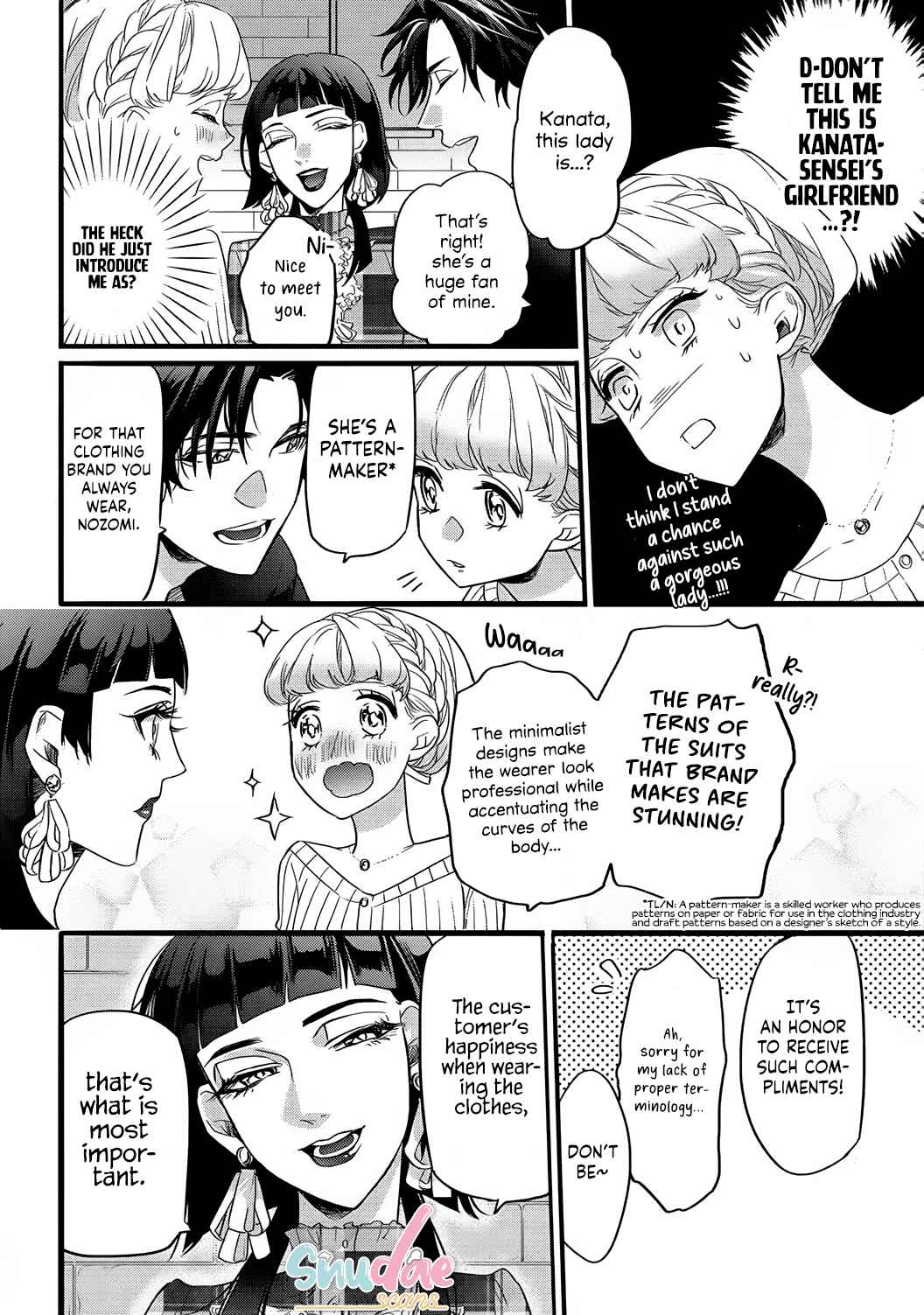 Page 22 Chapter 1 Jumpaku Dress ni Akaiito Kiss kara Hajimaru Dekiaikon