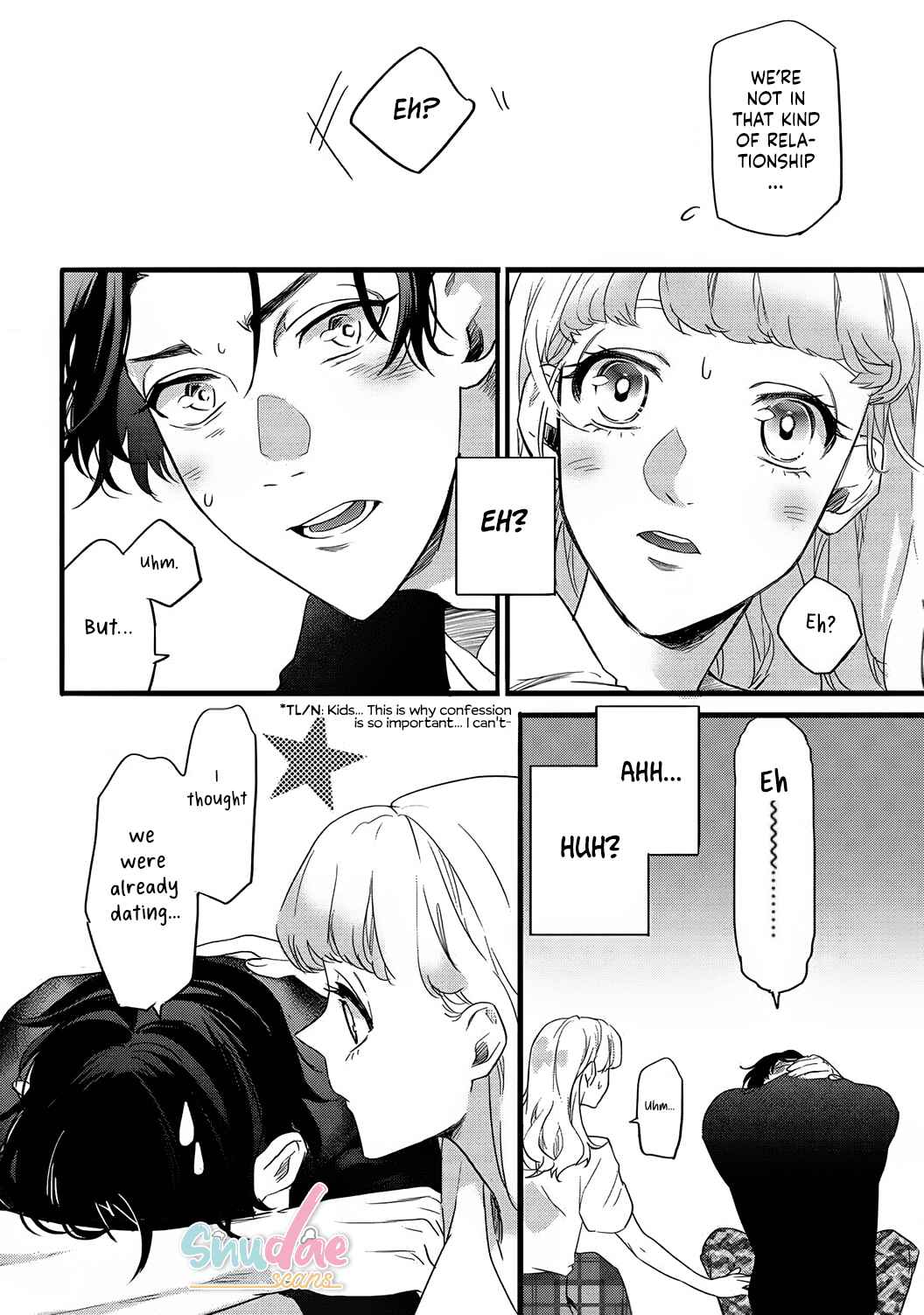 Page 34 Chapter 1 Jumpaku Dress ni Akaiito Kiss kara Hajimaru Dekiaikon