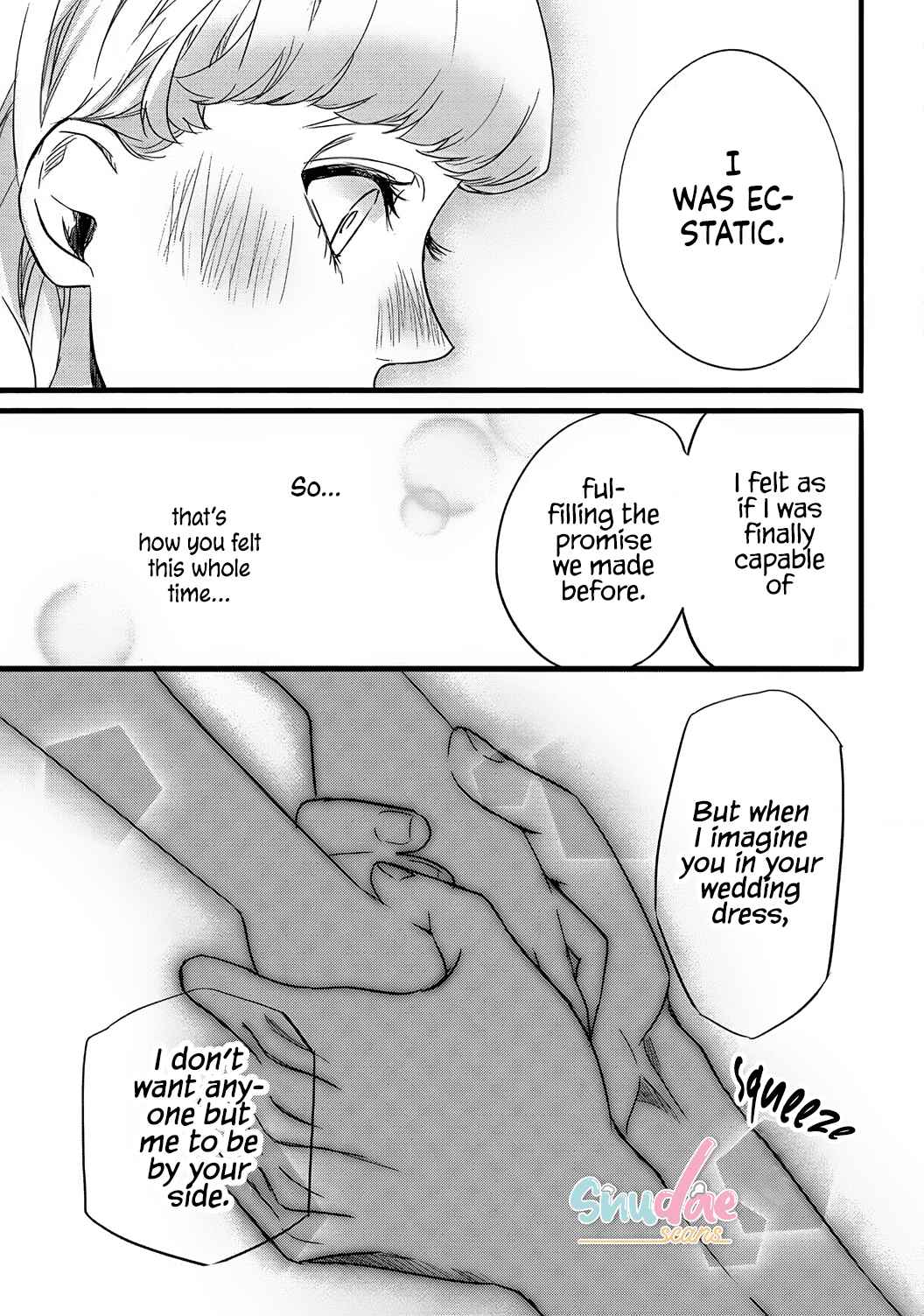 Page 37 Chapter 1 Jumpaku Dress ni Akaiito Kiss kara Hajimaru Dekiaikon