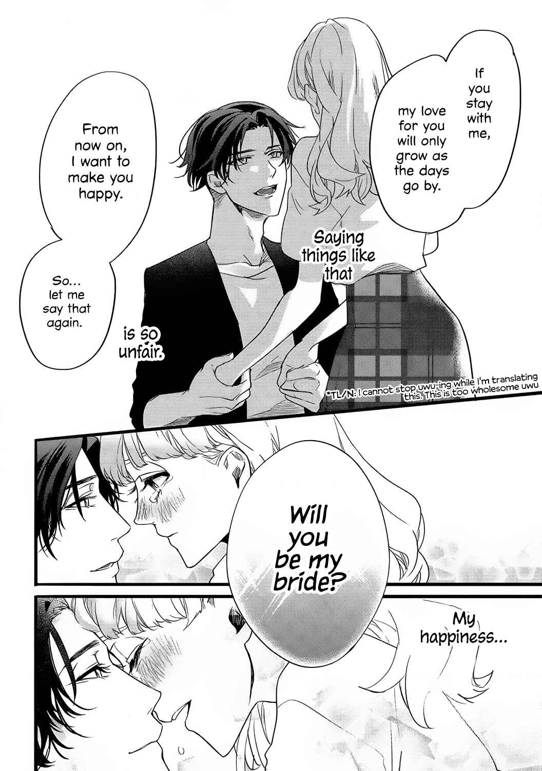 Page 38 Chapter 1 Jumpaku Dress ni Akaiito Kiss kara Hajimaru Dekiaikon