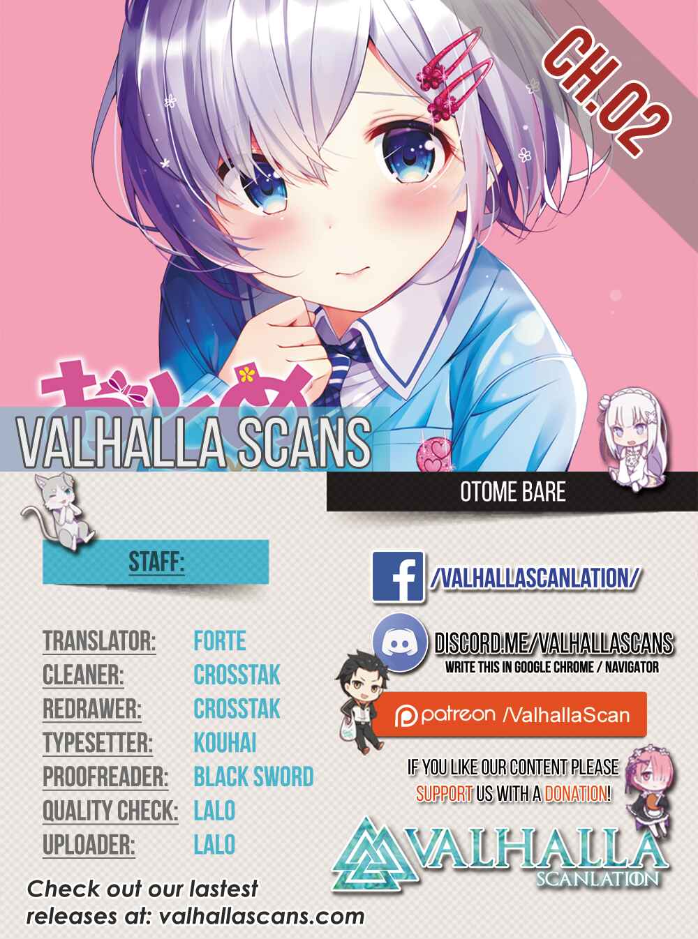 Page 1 Chapter 2 Otome Bare
