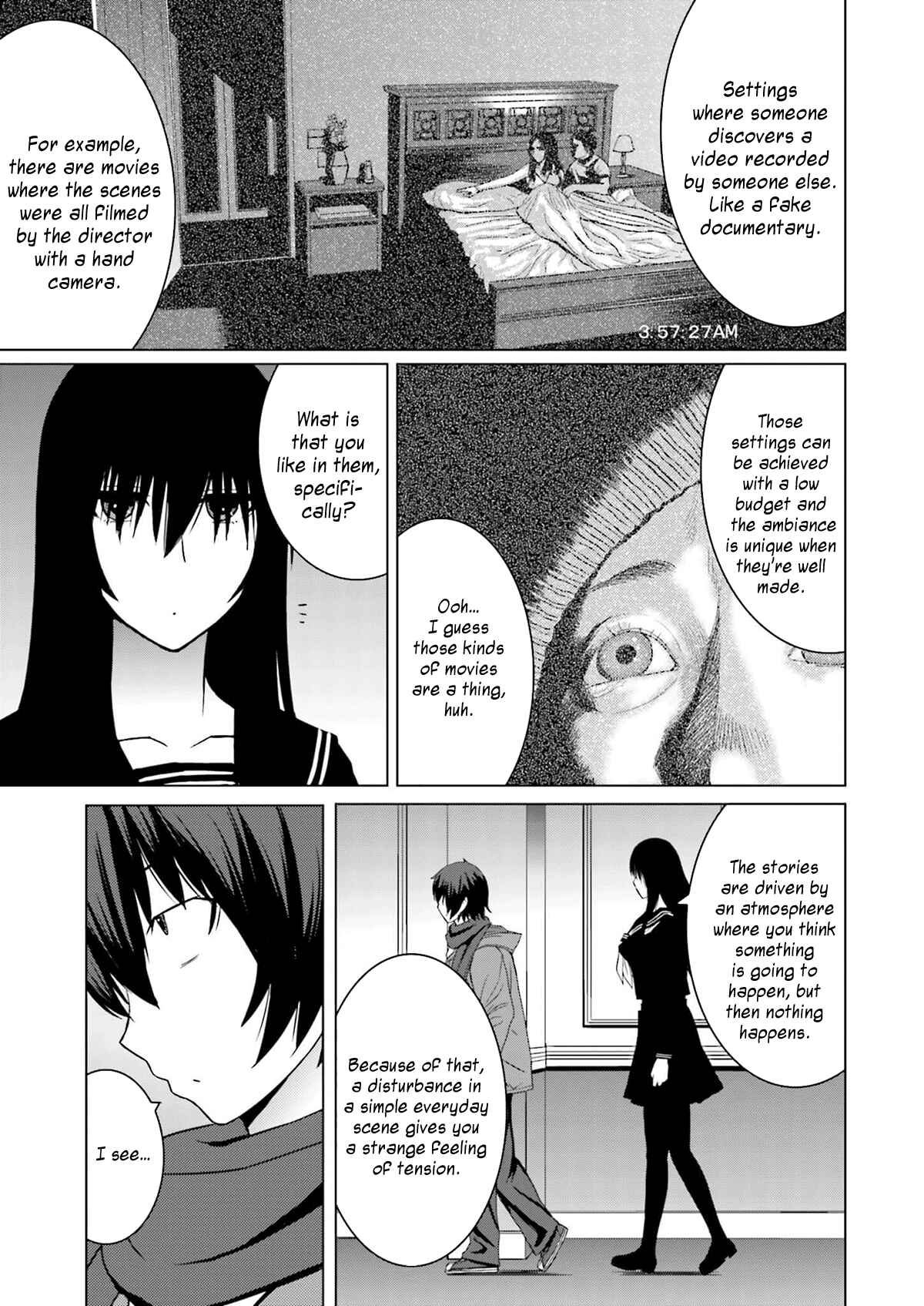 Page 3 Chapter 6 Kuro-senpai to Kuroyashiki no Yami ni Mayowanai