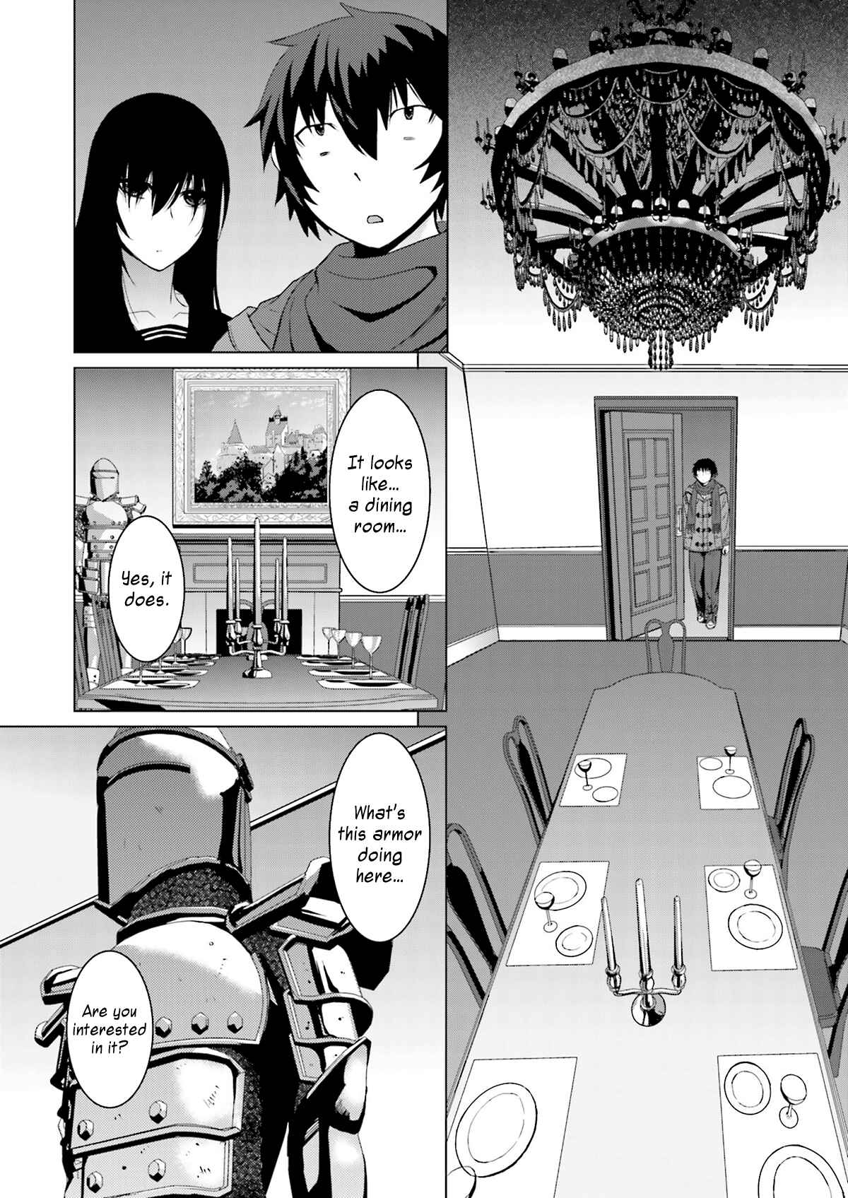 Page 12 Chapter 2 Kuro-senpai to Kuroyashiki no Yami ni Mayowanai