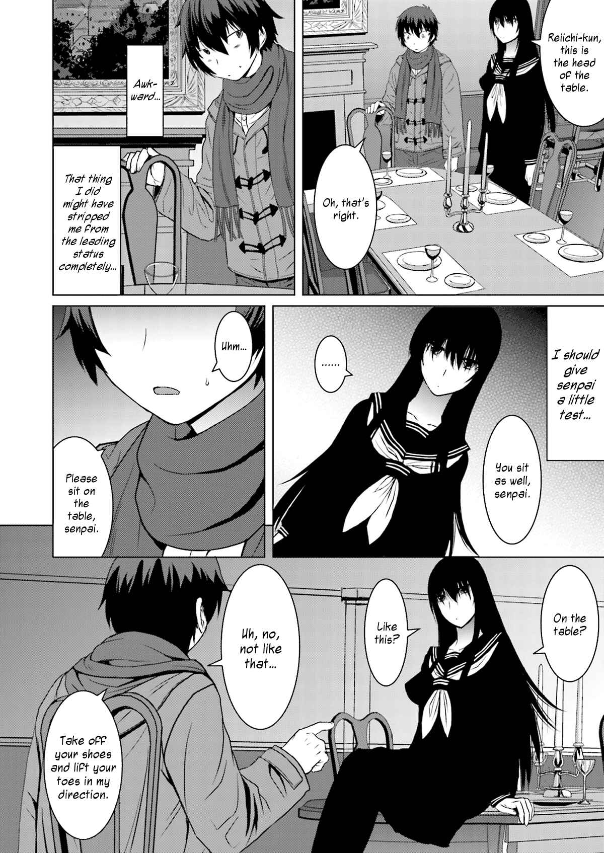 Page 14 Chapter 2 Kuro-senpai to Kuroyashiki no Yami ni Mayowanai