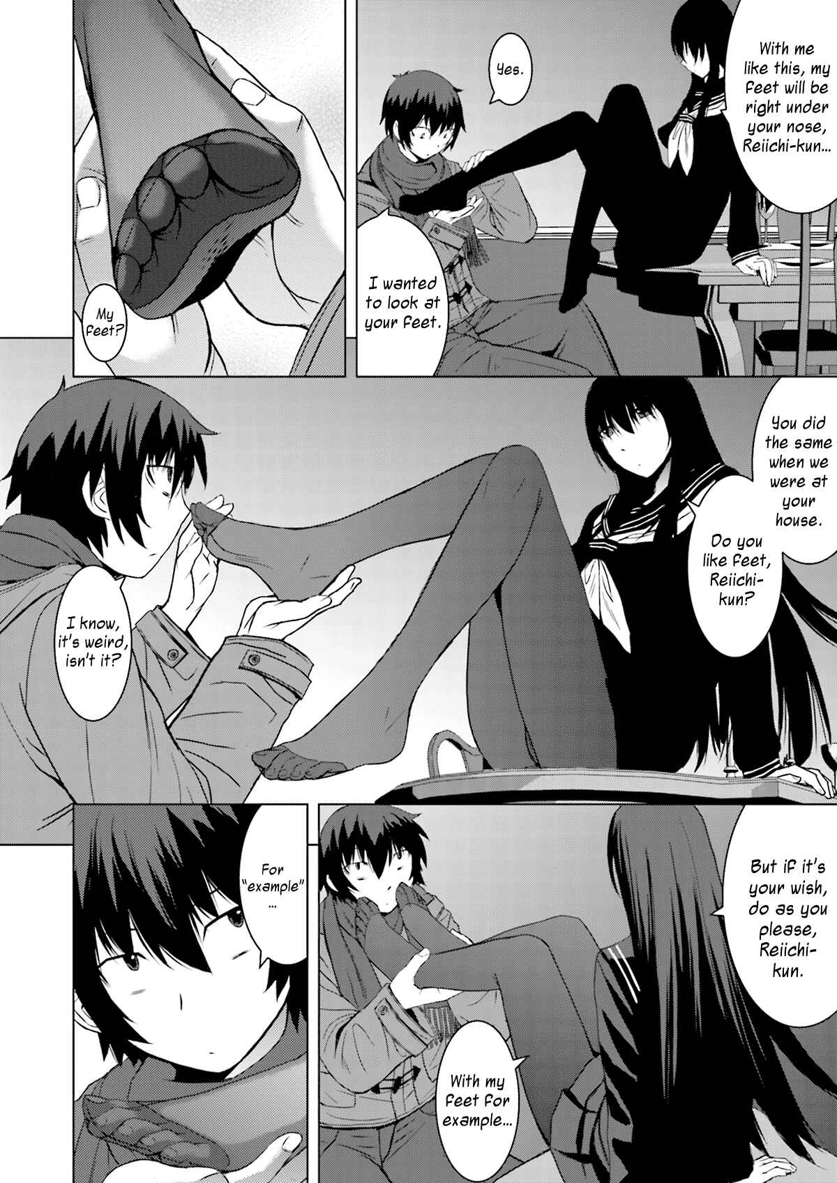 Page 16 Chapter 2 Kuro-senpai to Kuroyashiki no Yami ni Mayowanai