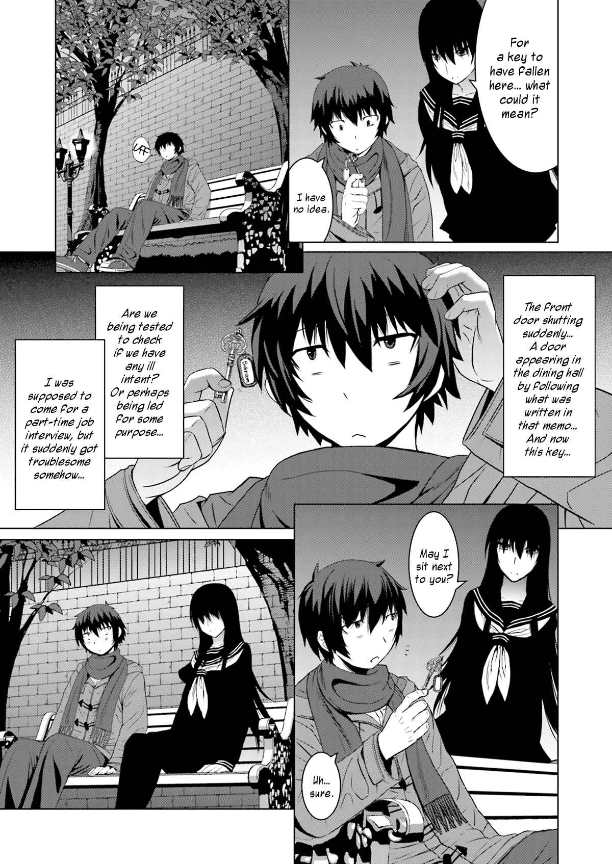 Page 21 Chapter 2 Kuro-senpai to Kuroyashiki no Yami ni Mayowanai