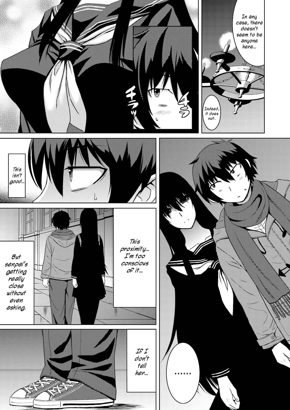 Page 5 Chapter 2 Kuro-senpai to Kuroyashiki no Yami ni Mayowanai