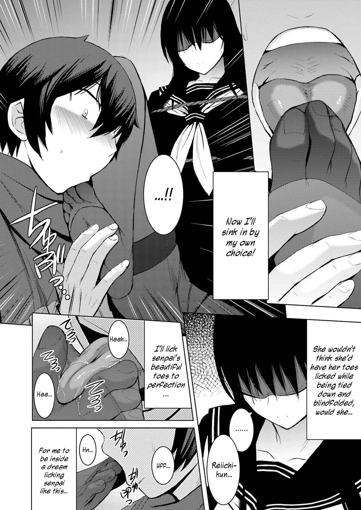 Page 20 Chapter 4 Kuro-senpai to Kuroyashiki no Yami ni Mayowanai