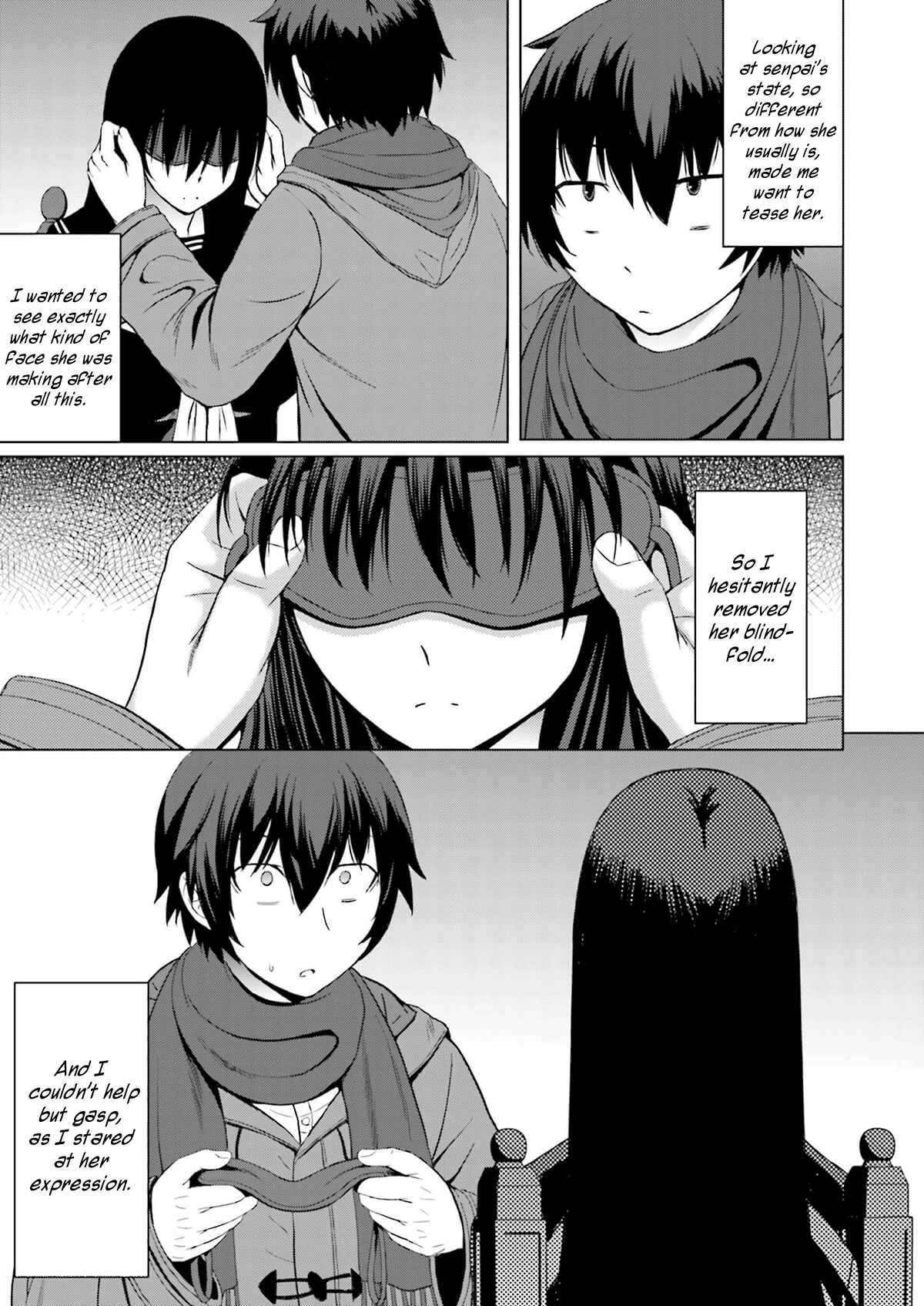 Page 23 Chapter 4 Kuro-senpai to Kuroyashiki no Yami ni Mayowanai