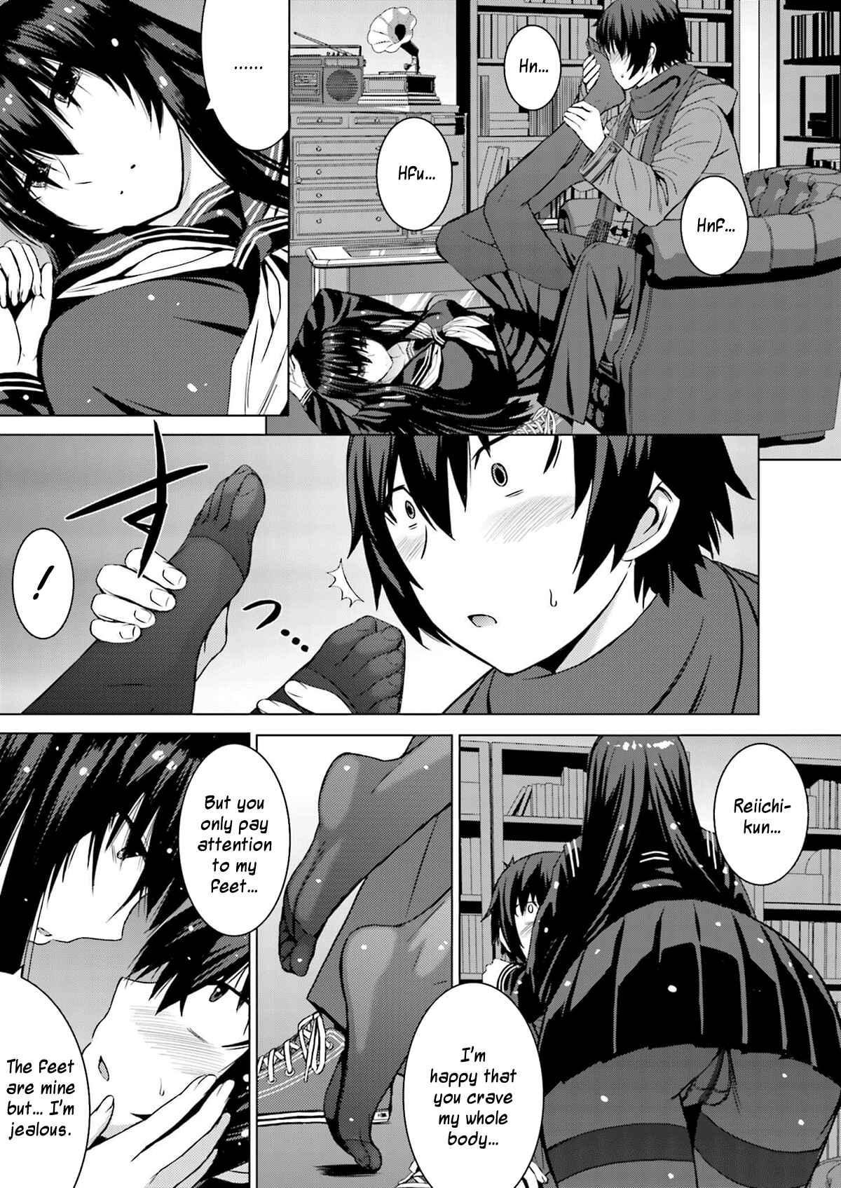 Page 15 Chapter 10 Kuro-senpai to Kuroyashiki no Yami ni Mayowanai