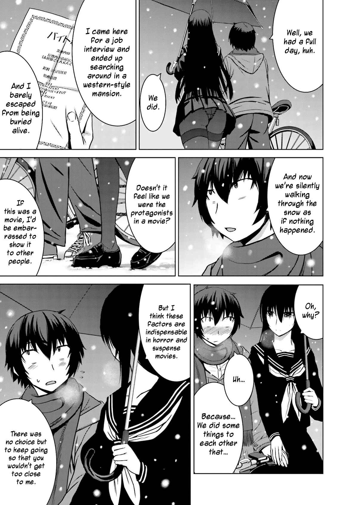 Page 20 Chapter 10 Kuro-senpai to Kuroyashiki no Yami ni Mayowanai